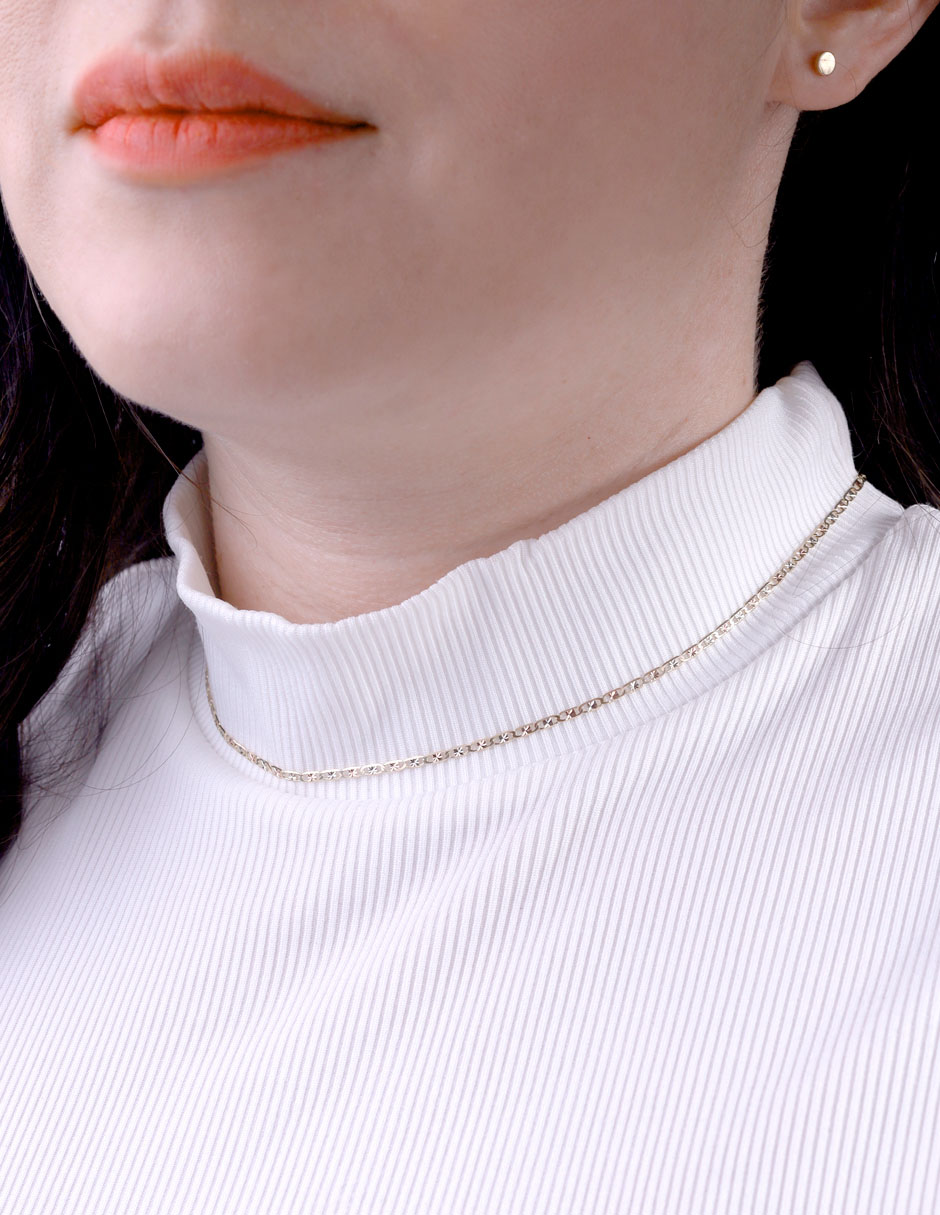 Collar de oro florentino 14 K