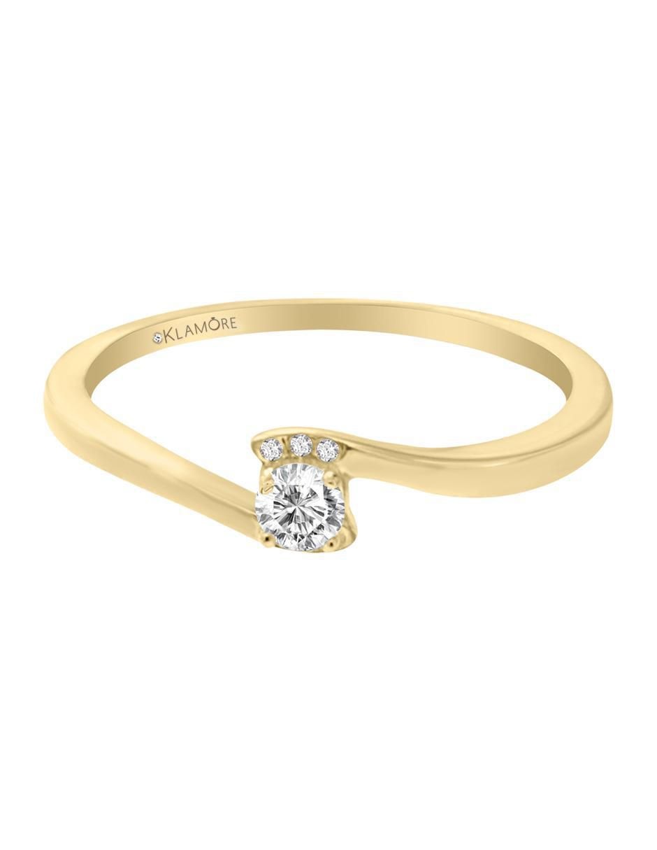 Solitario 14 k Adora diamante Solitario 14 k Adora diamante