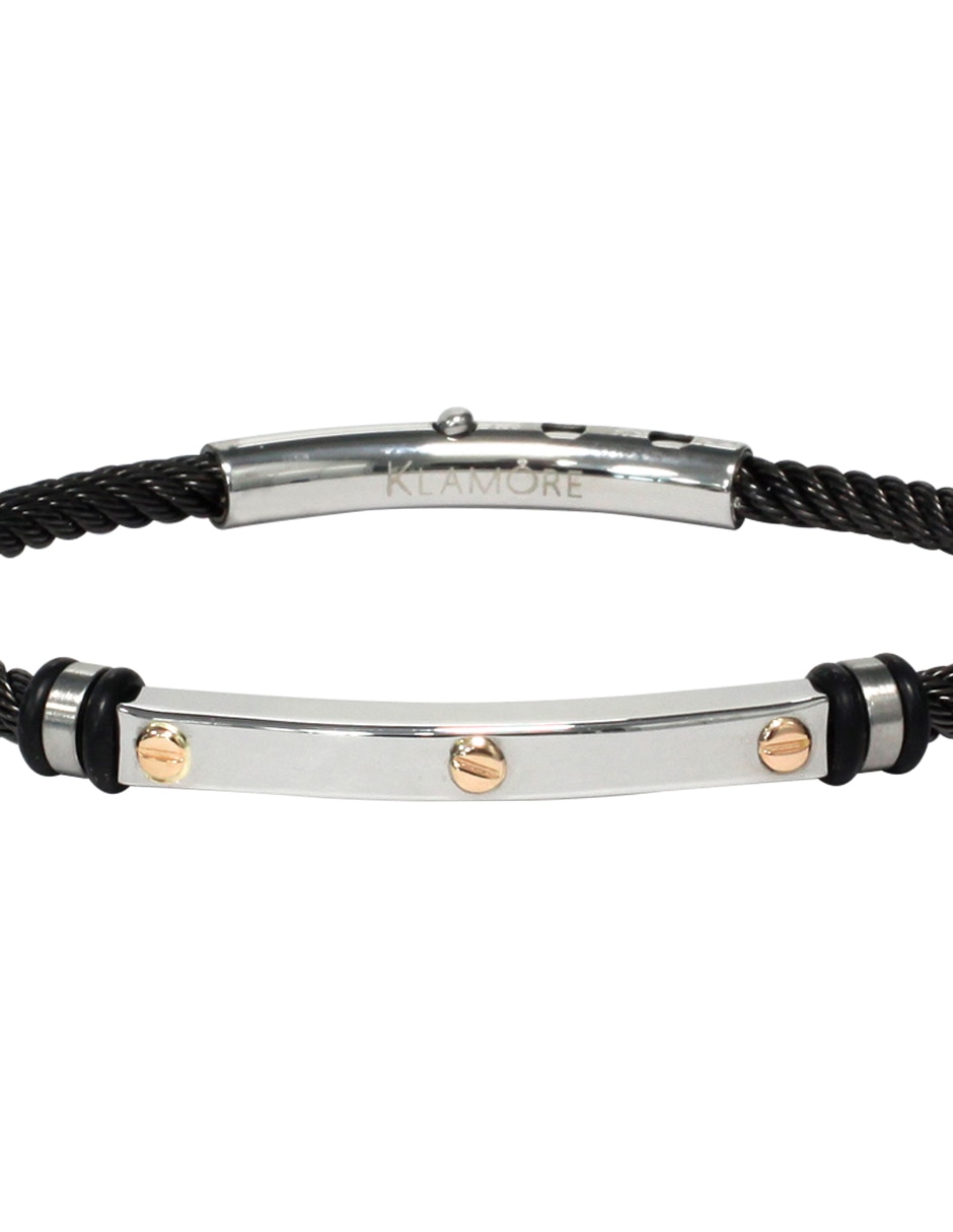 Brazalete Fianelli 18 K con acabado liso