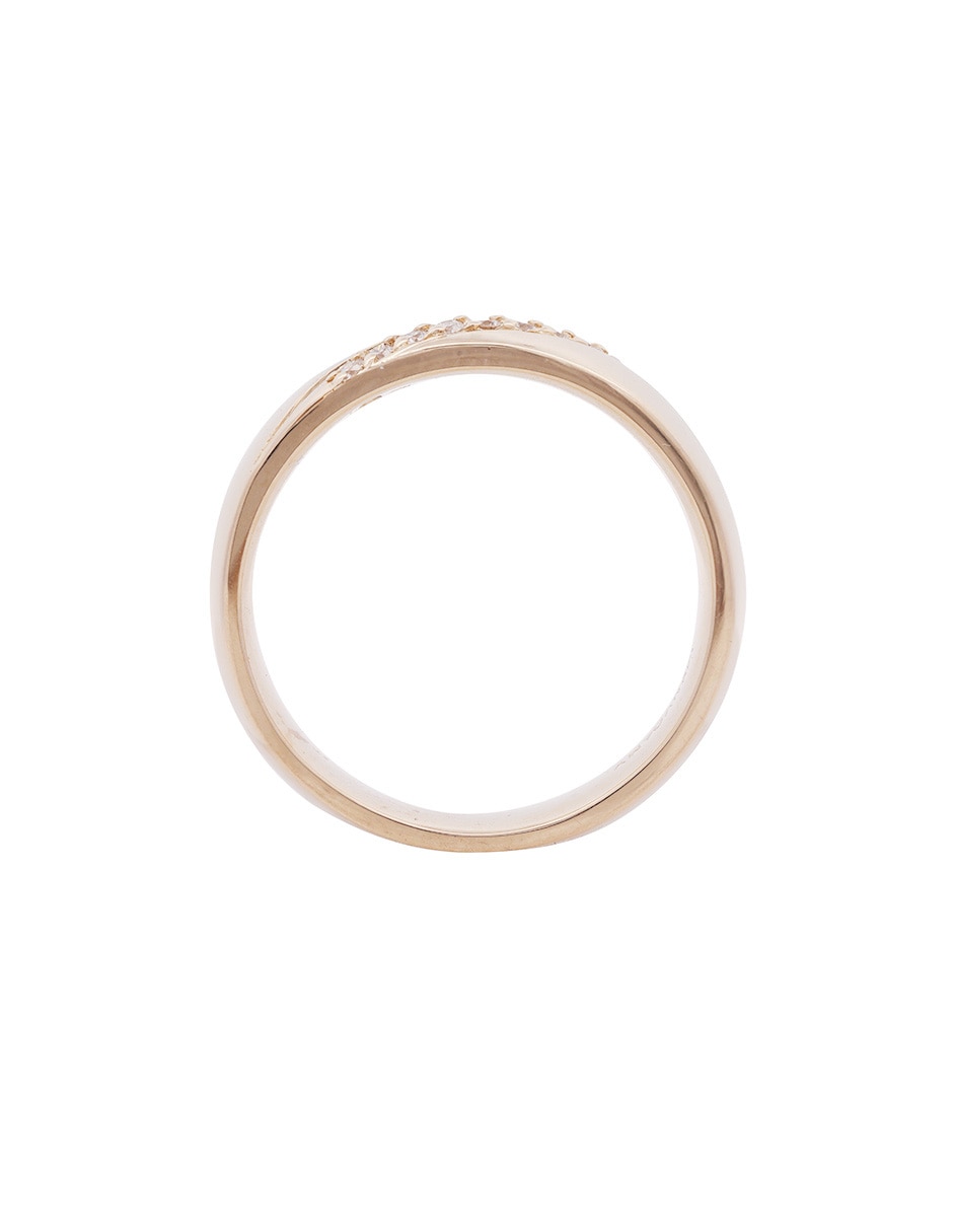 Argolla 14 k diamante 3