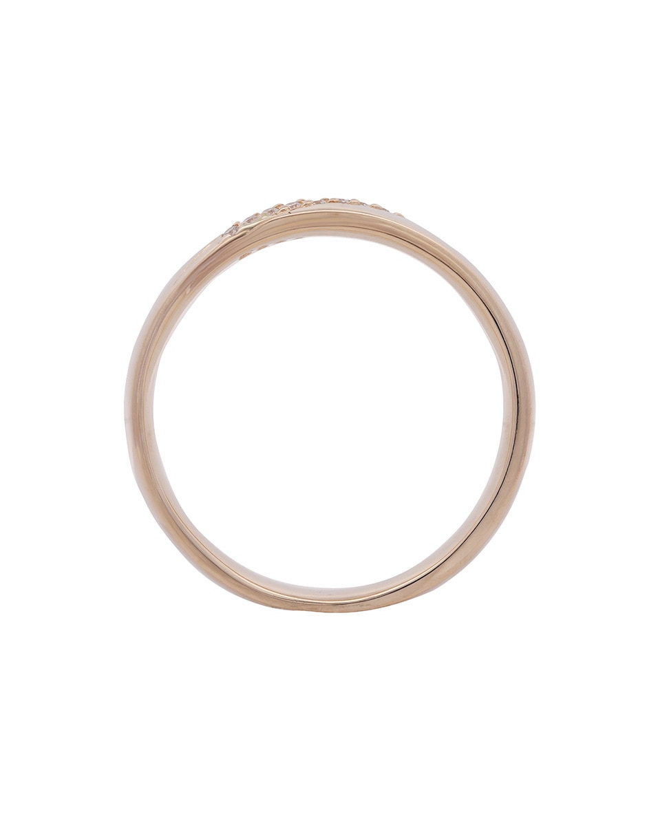 Argolla 14 k diamante 3