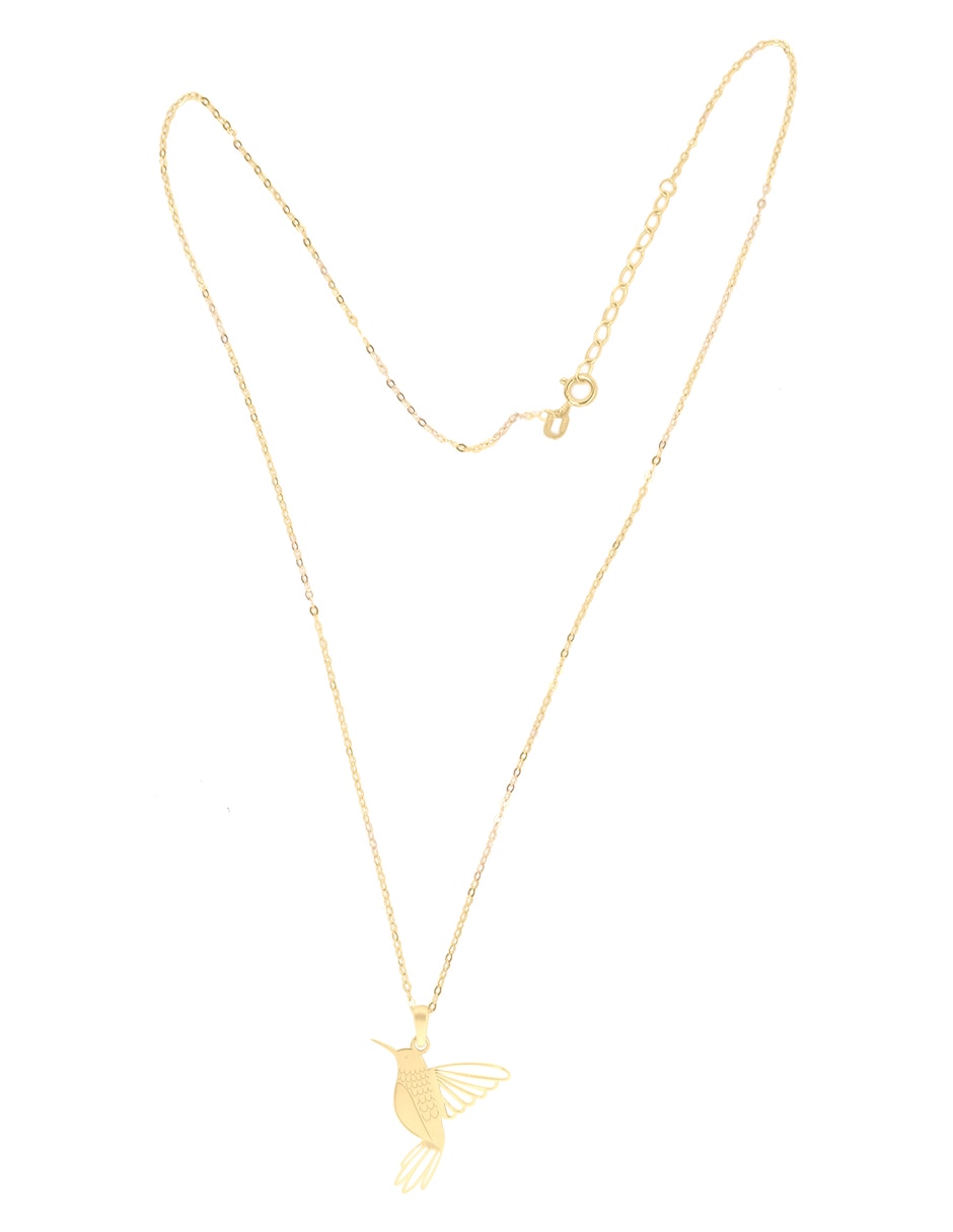 Collar de colibrí Fianelli de oro amarillo 14 K 2
