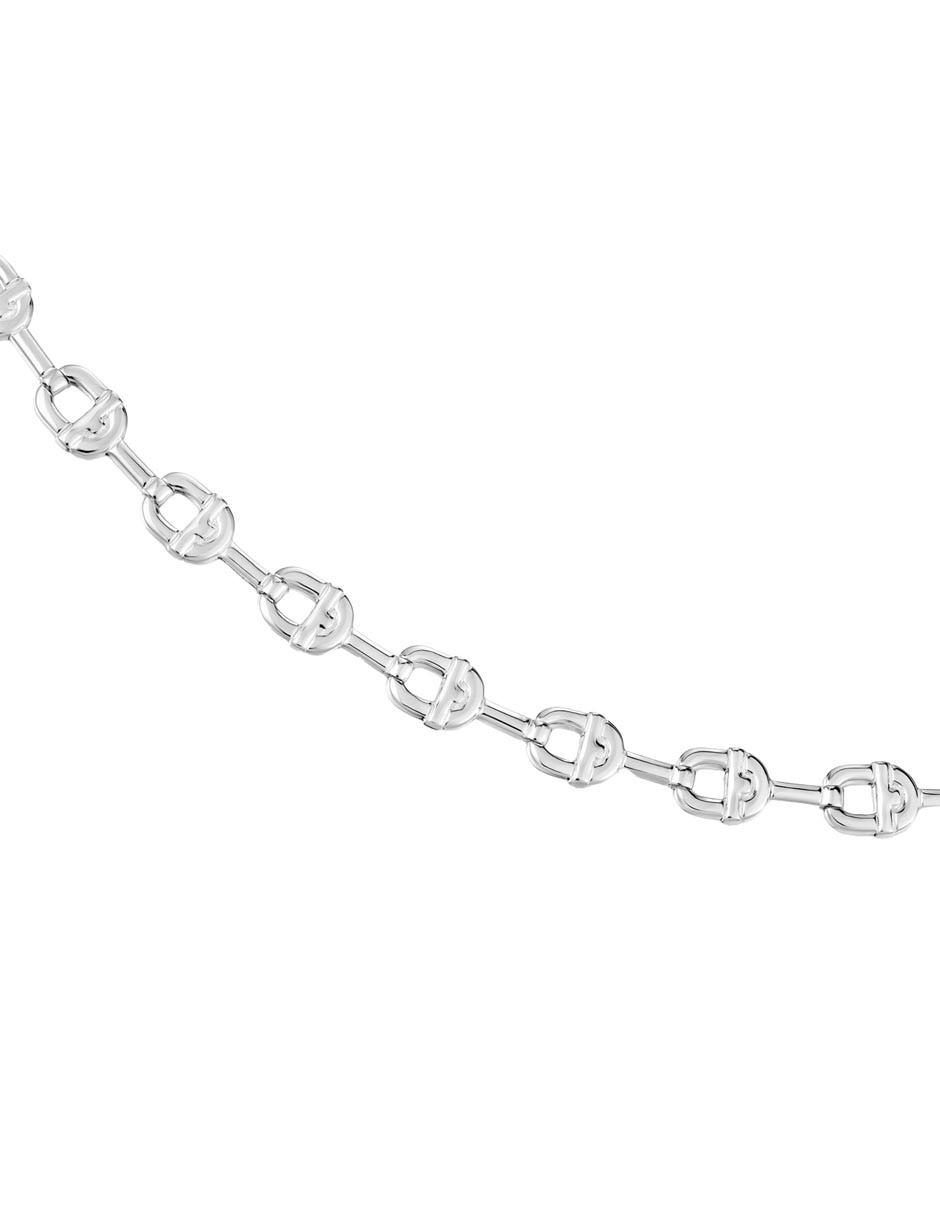 Collar de eslabones Manifesto de plata P 925 5