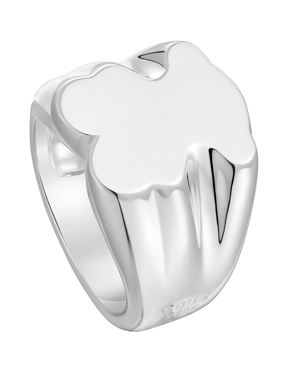 Anillo de oso Sweet Dolls P 925 de plata brillante