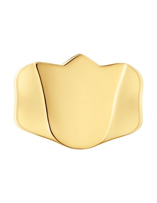 Anillo de flor Sweet Dolls de plata P 925 con acabado baño de oro