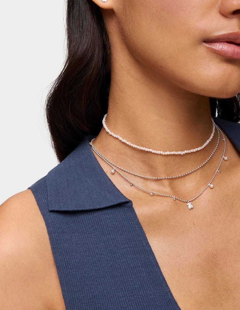 Collar Tous de plata P 925