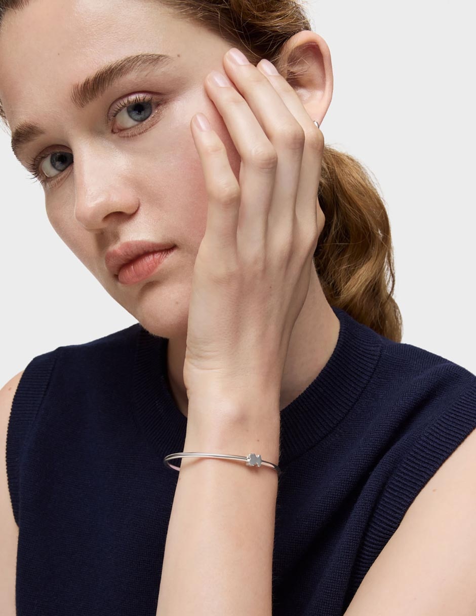 Pulsera de plata P 925 Sweet Dolls con acabado liso 4