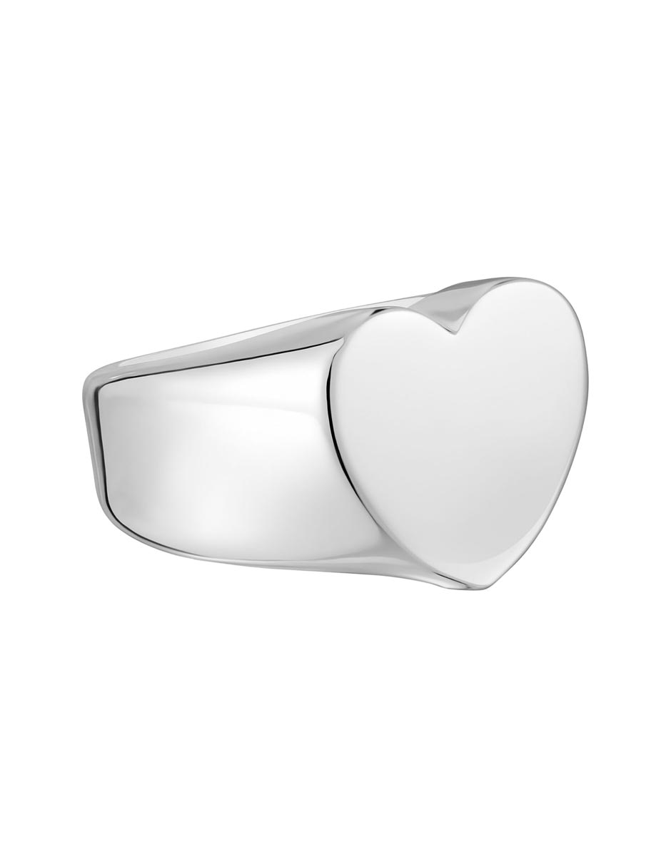 Anillo de corazón Sweet Dolls P 925 de plata brillante