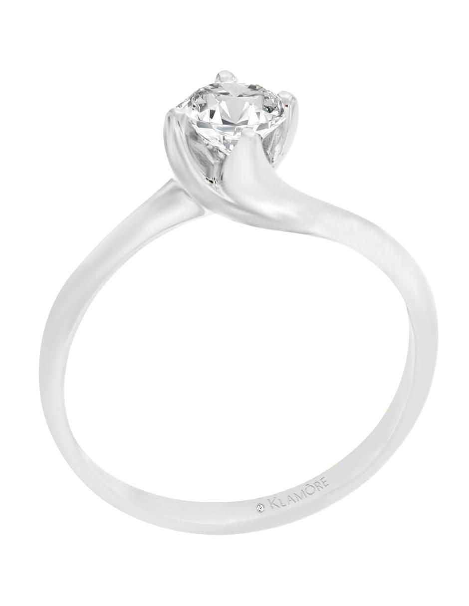 Solitario 14 k Fernanda diamante 3