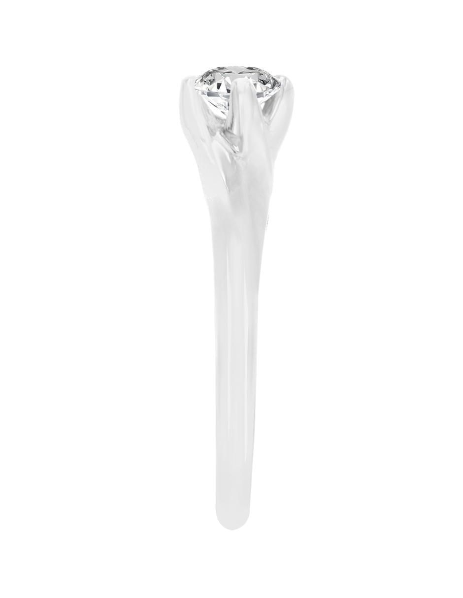 Solitario 14 k Fernanda diamante 4