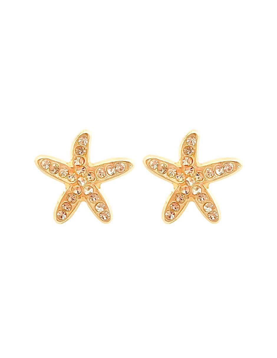 Broqueles de estrella de oro con acabado brillante Broqueles de estrella de oro con acabado brillante