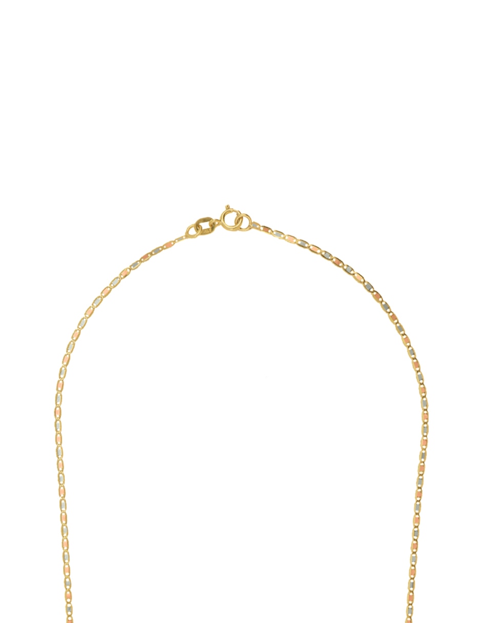 Collar de eslabones Dinasti de oro florentino 14 K