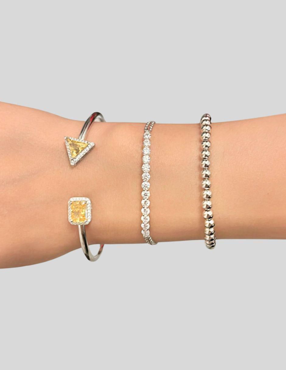 Pulsera de plata P 925 acabado brillante