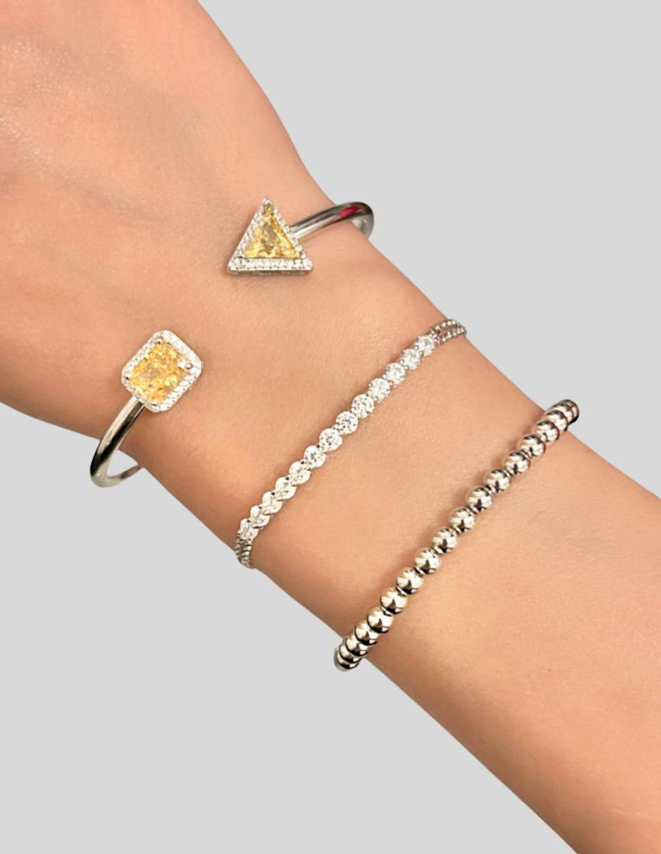 Pulsera de plata P 925 acabado brillante 5