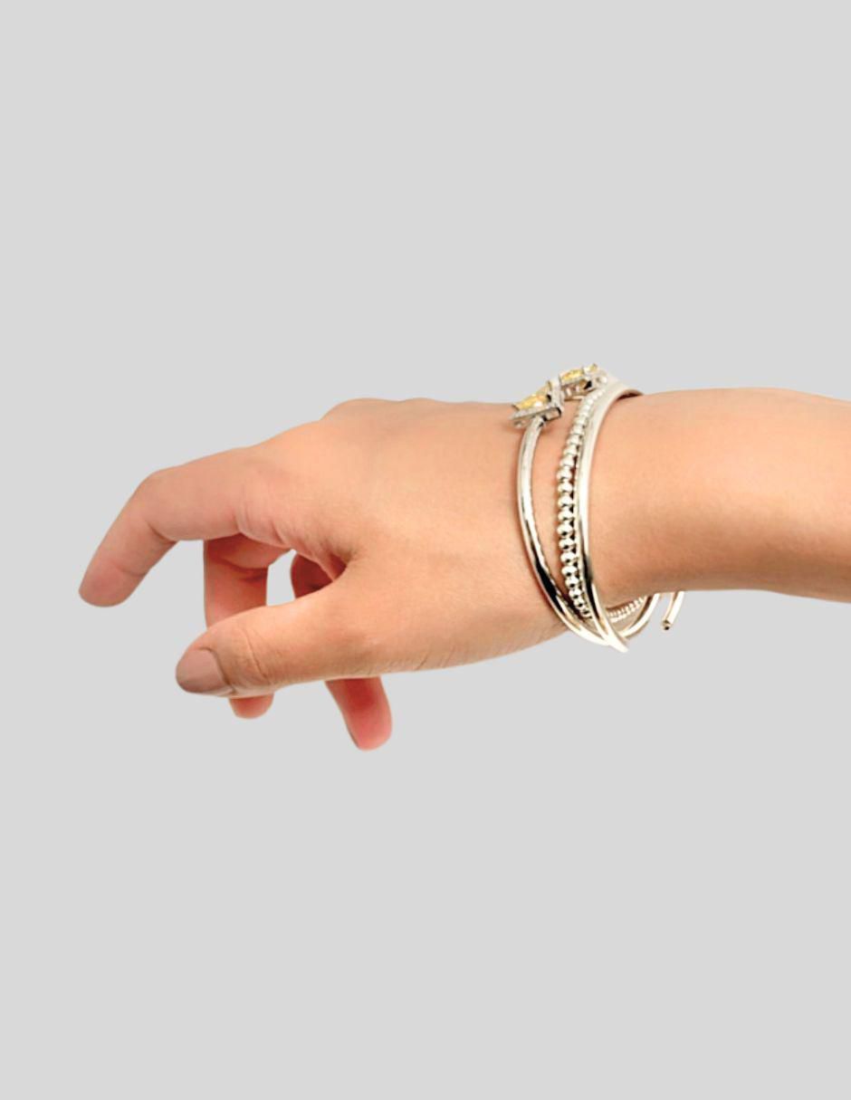 Pulsera de plata P 925 acabado brillante 6