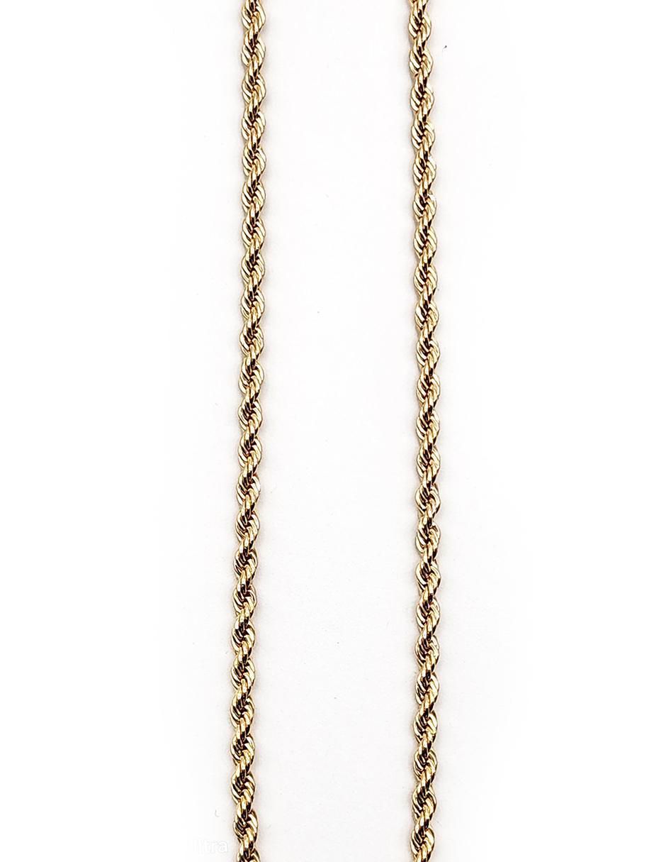 Collar torzal de oro laminado 10 k 3