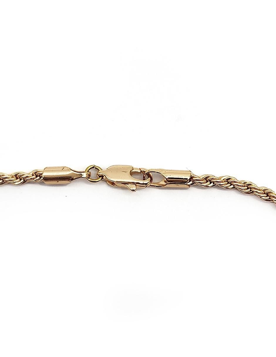 Collar torzal de oro laminado 10 k
