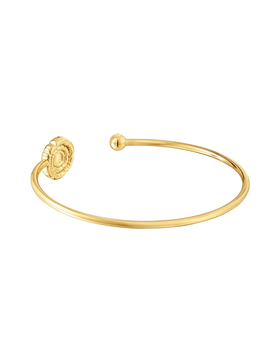 Pulsera de plata P 925 Cachito Mio con acabado baño de oro