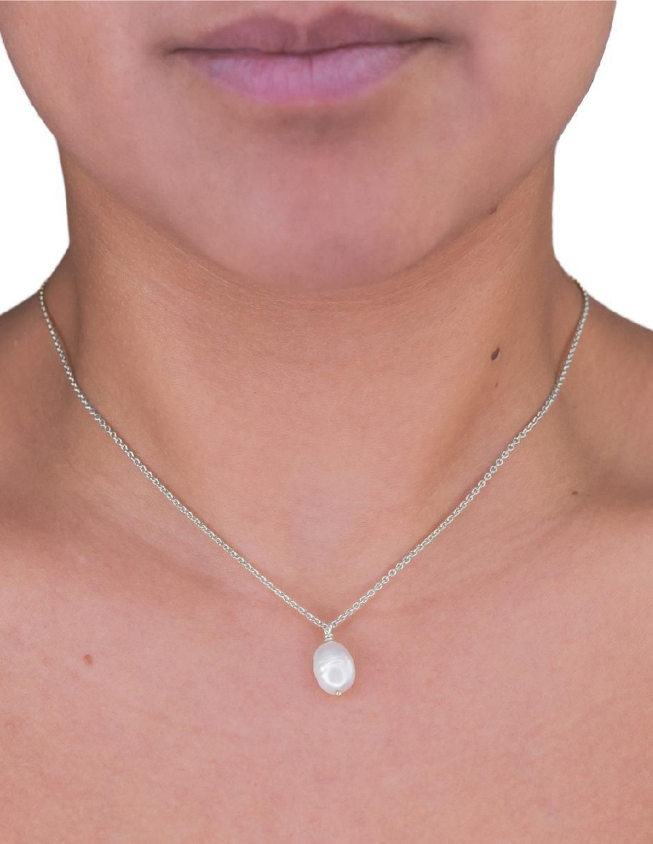 Collar con dije de plata P 925 2