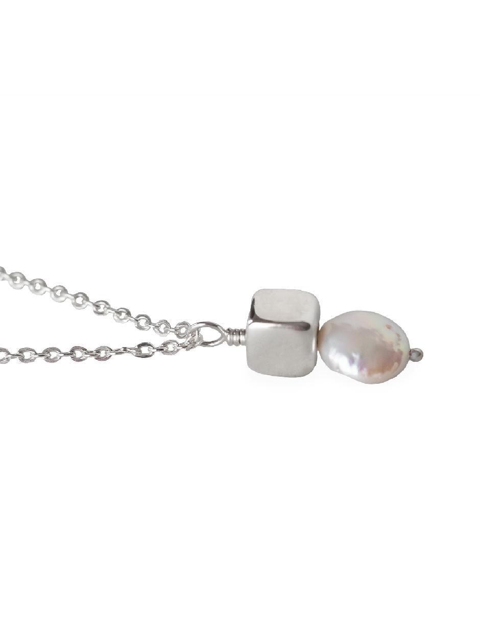 Collar con dije de plata P 925 4