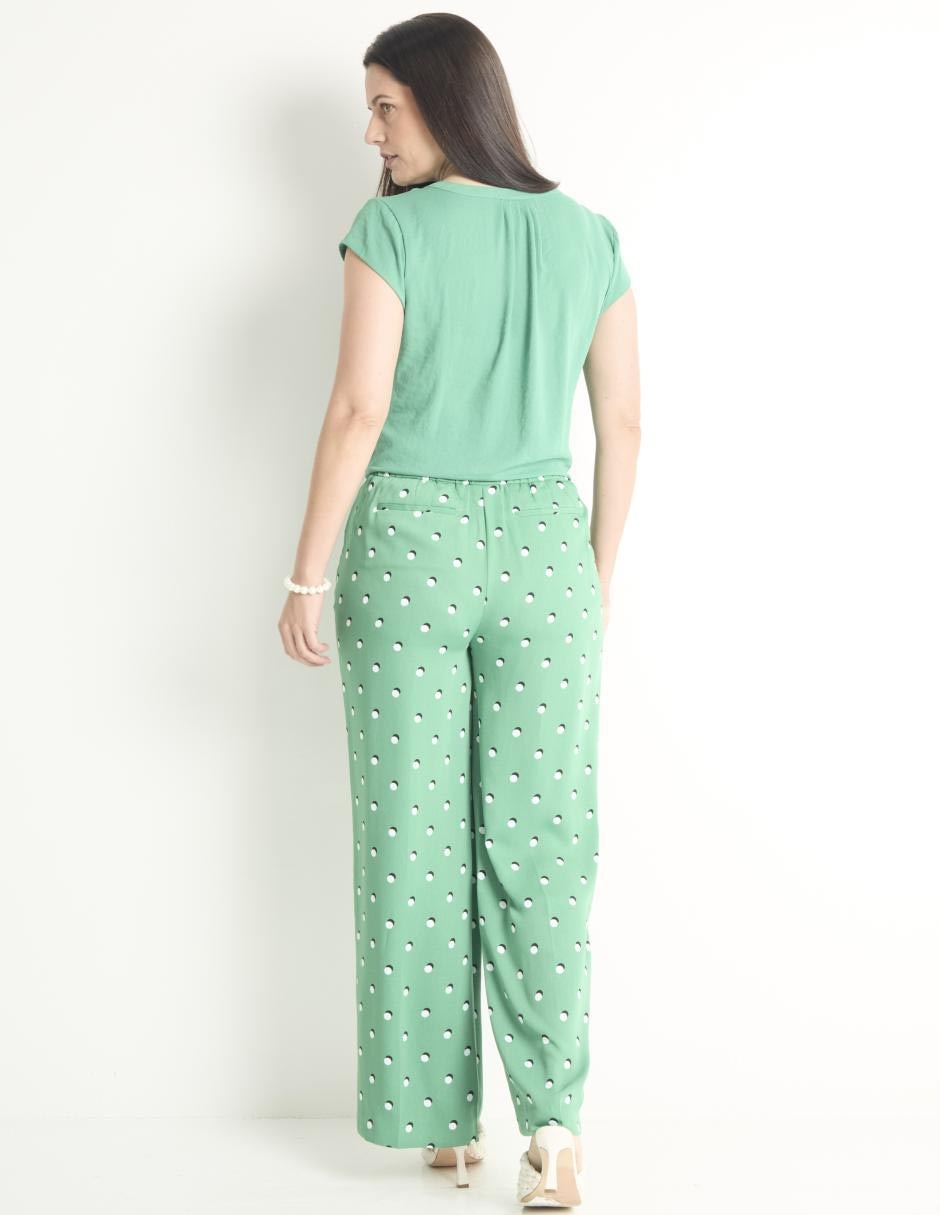 Pantalón relaxed amplio para mujer 5