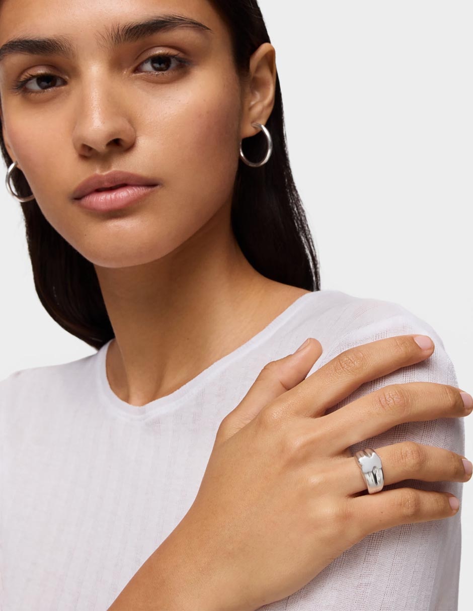 Anillo de oso Sweet Dolls P 925 de plata brillante