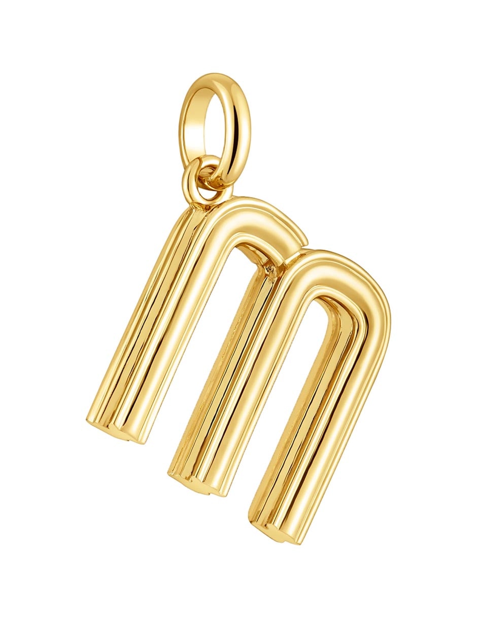Dije de letra m Tous Alphabet de plata P 925