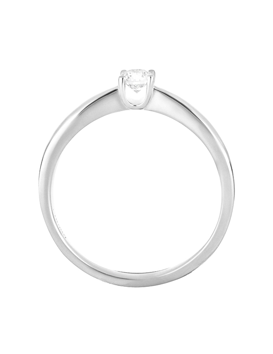 Solitario de oro blanco 14 k Ever For You diamante Solitario de oro blanco 14 k Ever For You diamante