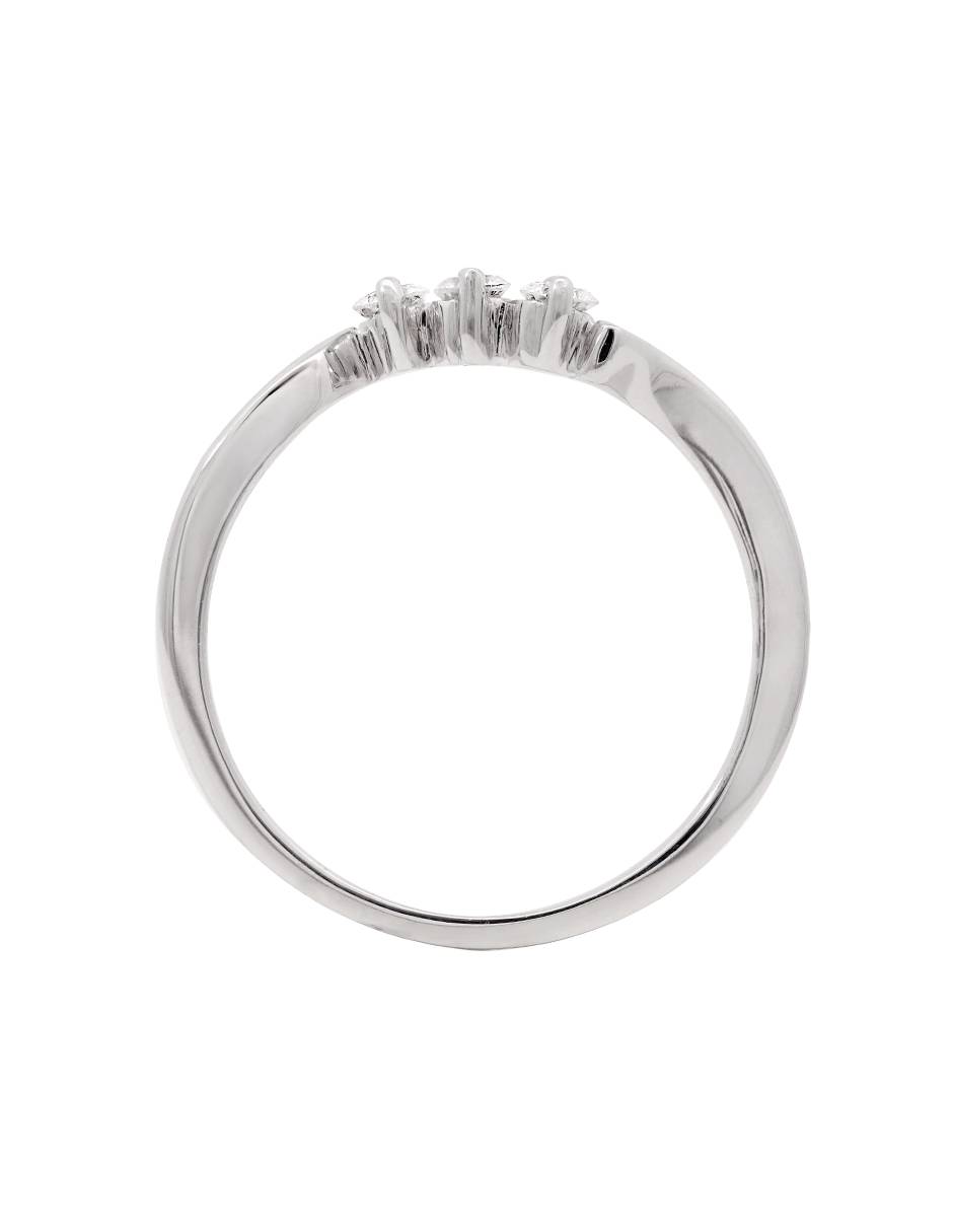 Anillo 14 k de oro diamante brillante 3