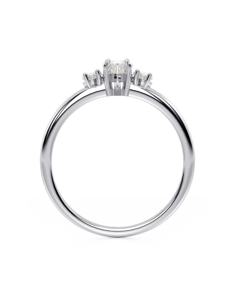 Anillo de compromiso 10 k 3