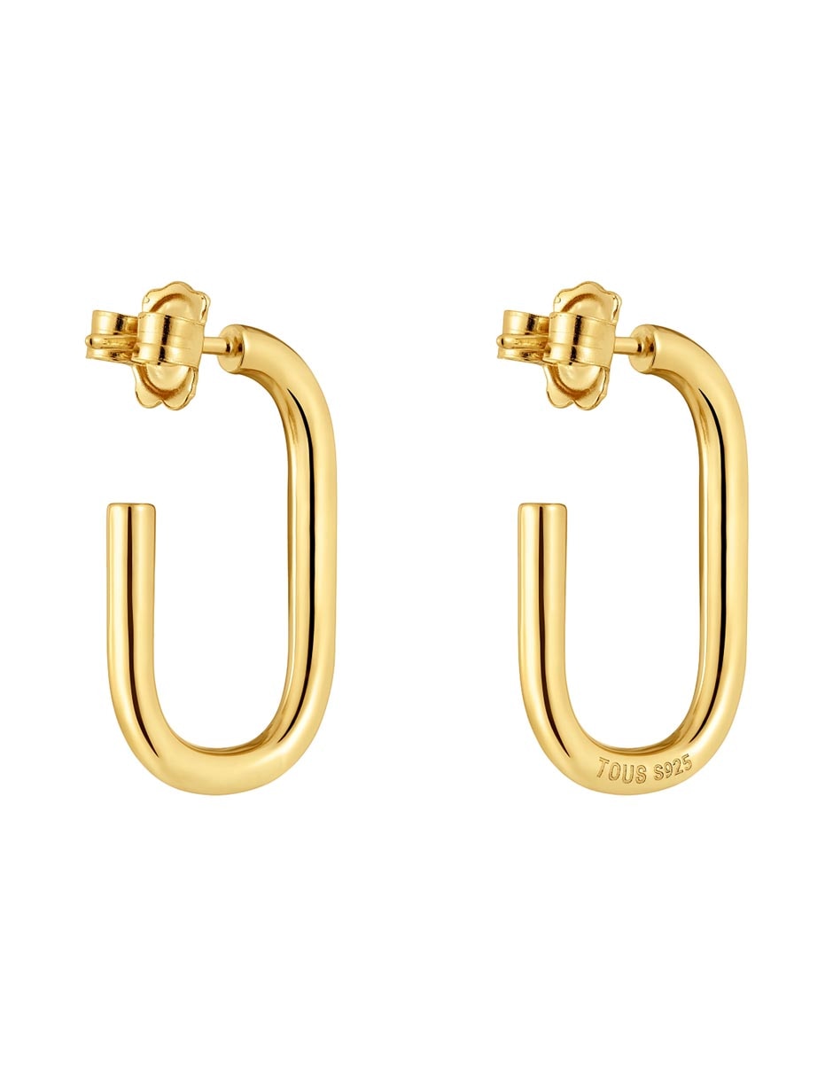 Aretes de aro de plata P 925 3