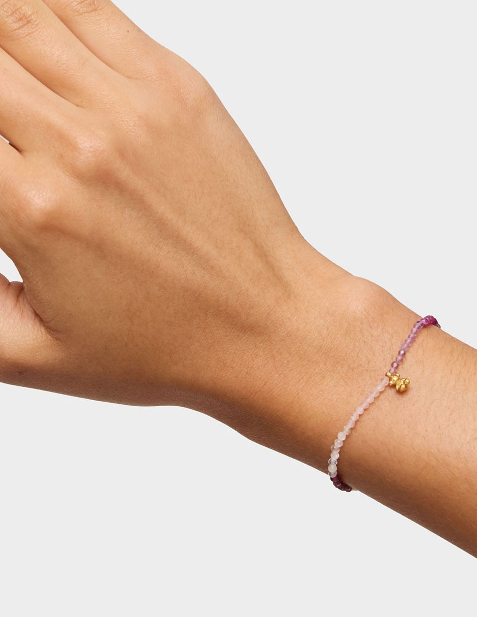 Pulsera de plata P 925 Bold Bear con acabado liso