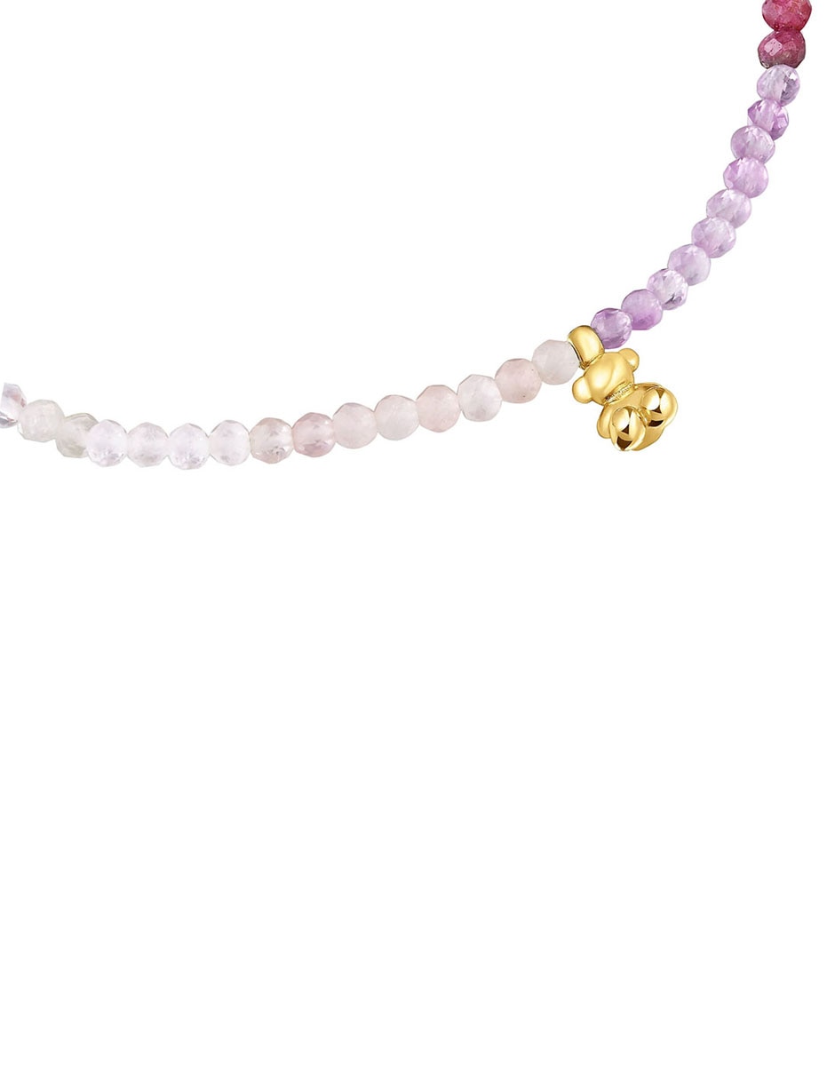 Pulsera de plata P 925 Bold Bear con acabado liso