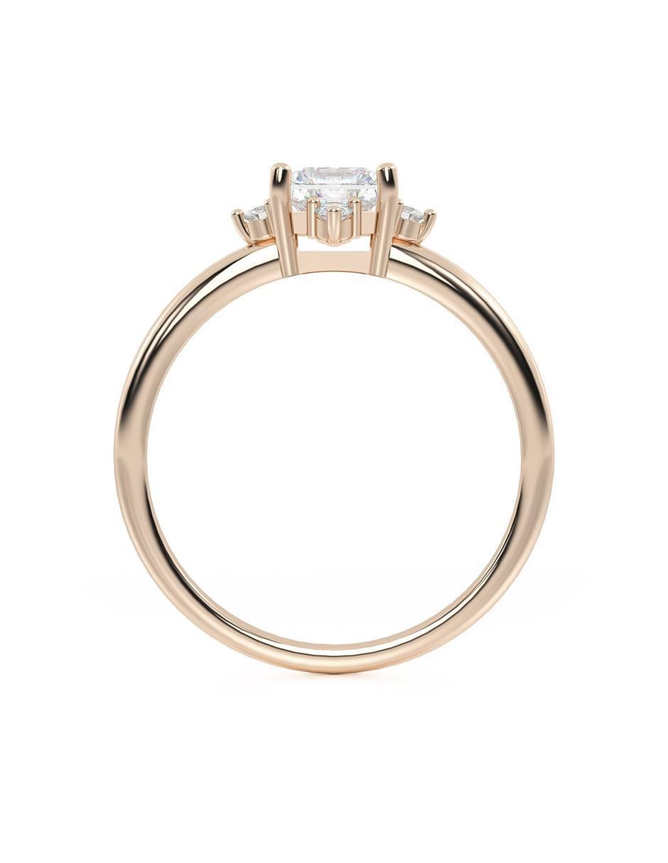 Anillo de compromiso 10 k 3
