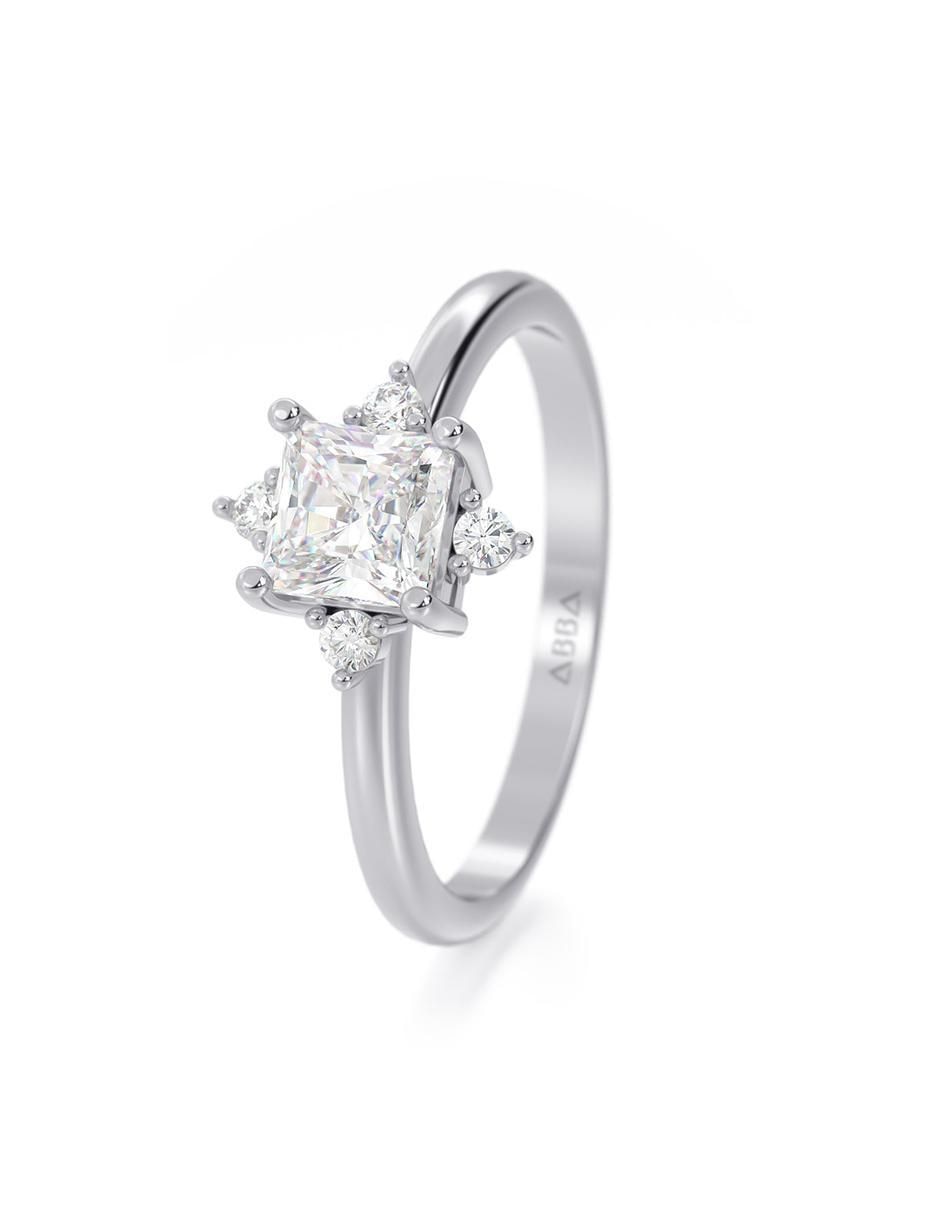 Anillo de compromiso 14 k 2