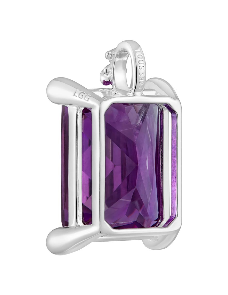 Dije rectangular Tous Color Lab de plata P 925
