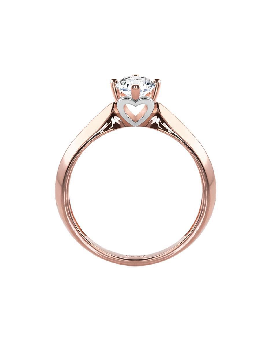 Anillo de compromiso 14 k 3