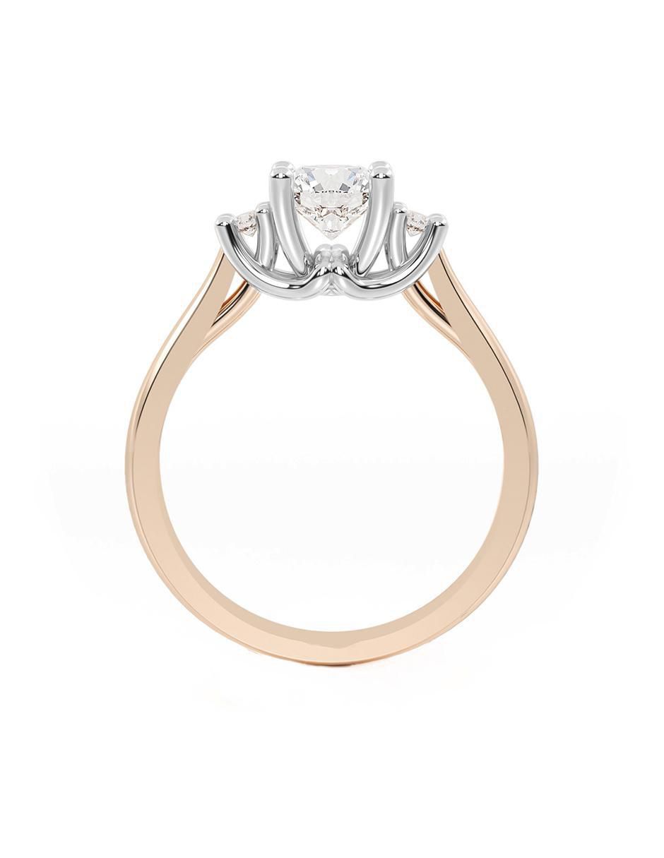 Anillo de compromiso 10 k 3