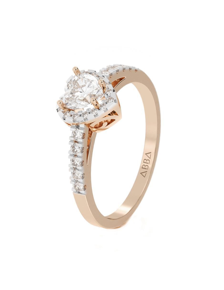 Anillo de compromiso 14 k 2