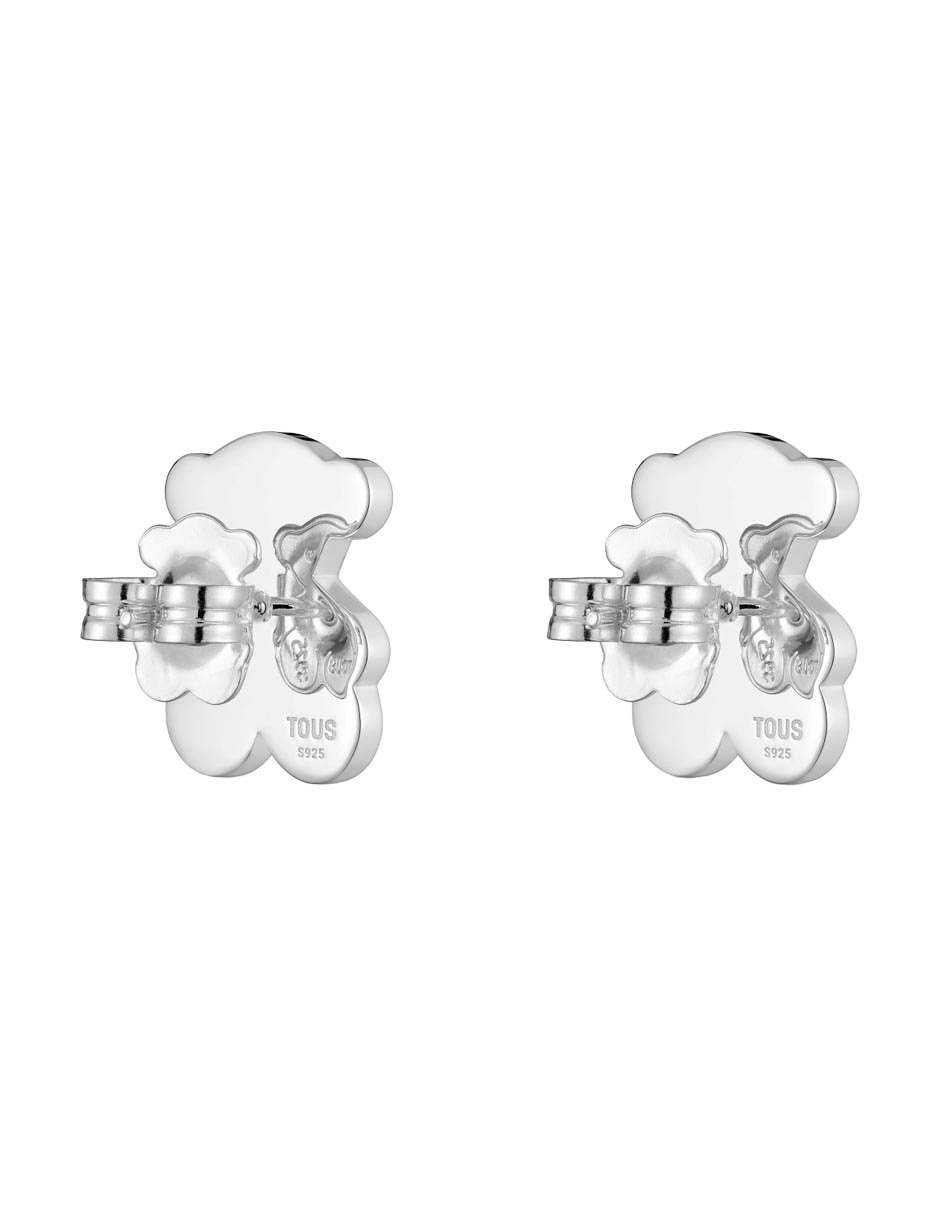 Aretes de oso de plata P 925 con acabado brillante 3