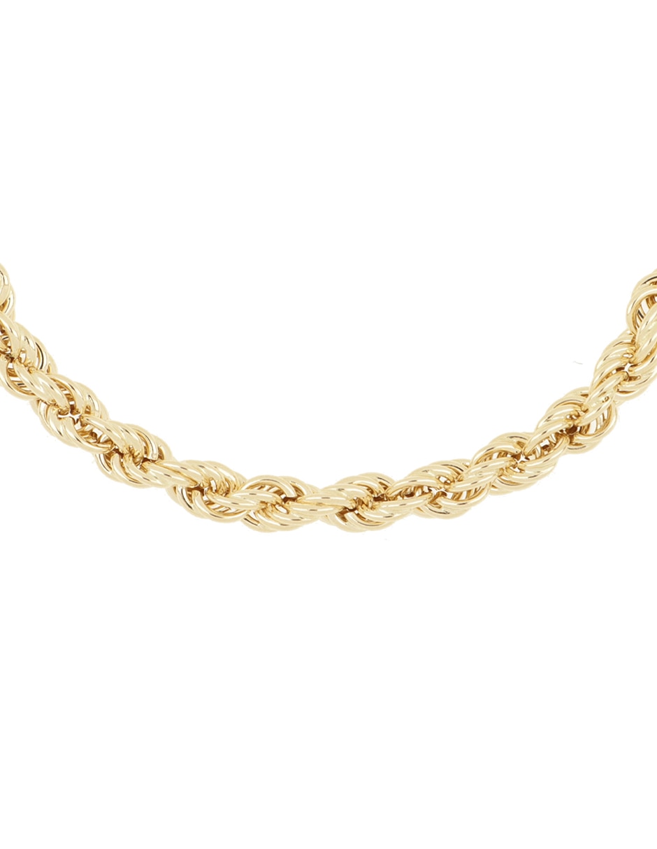 Pulsera de oro 14 k con acabado pulido 2