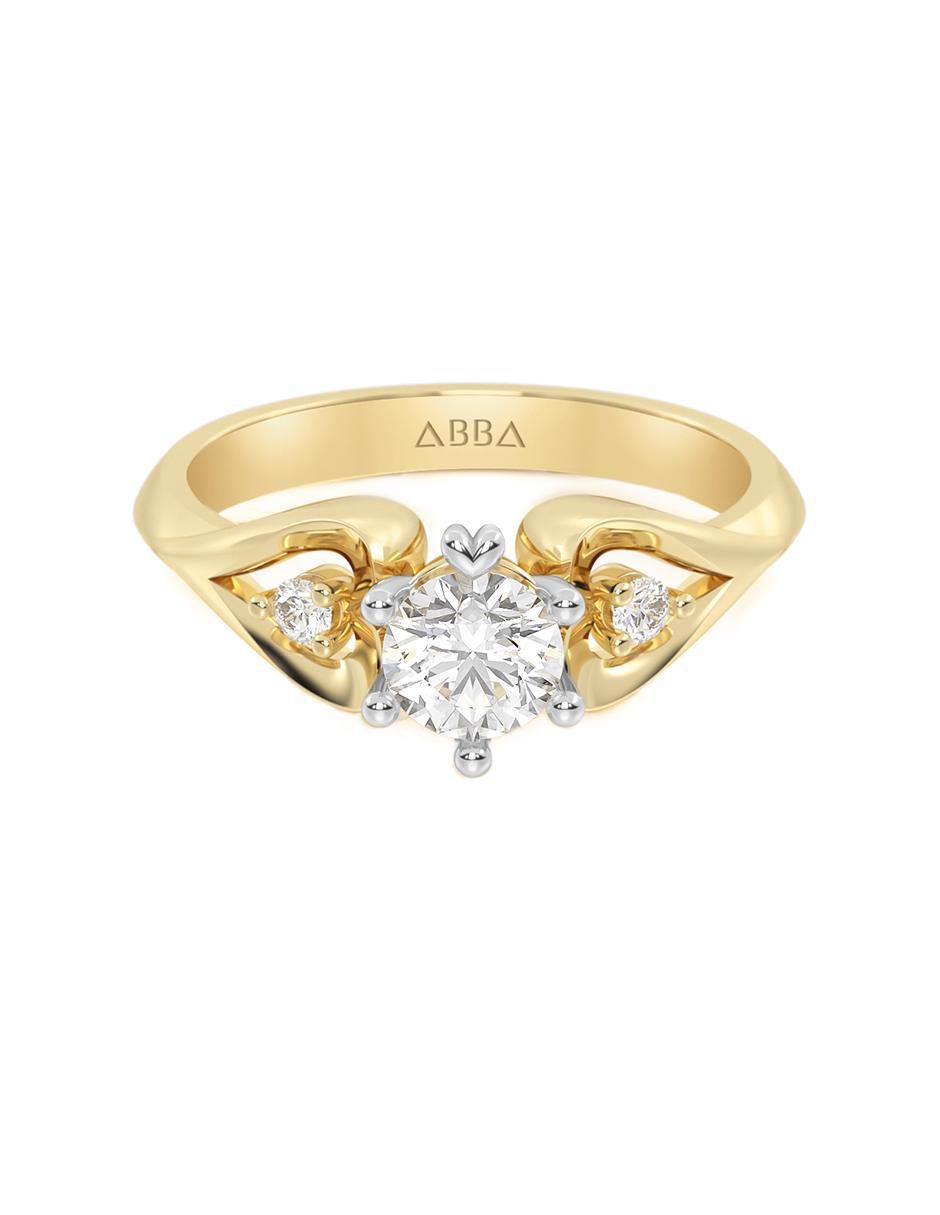 Anillo de compromiso 14 k Anillo de compromiso 14 k