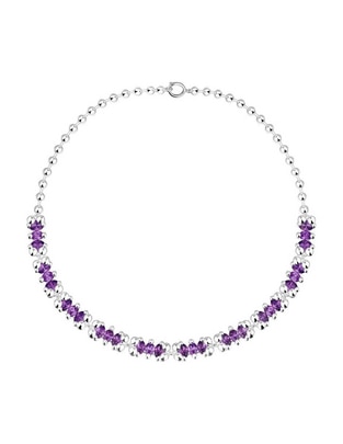 Collar de oso de plata P 925