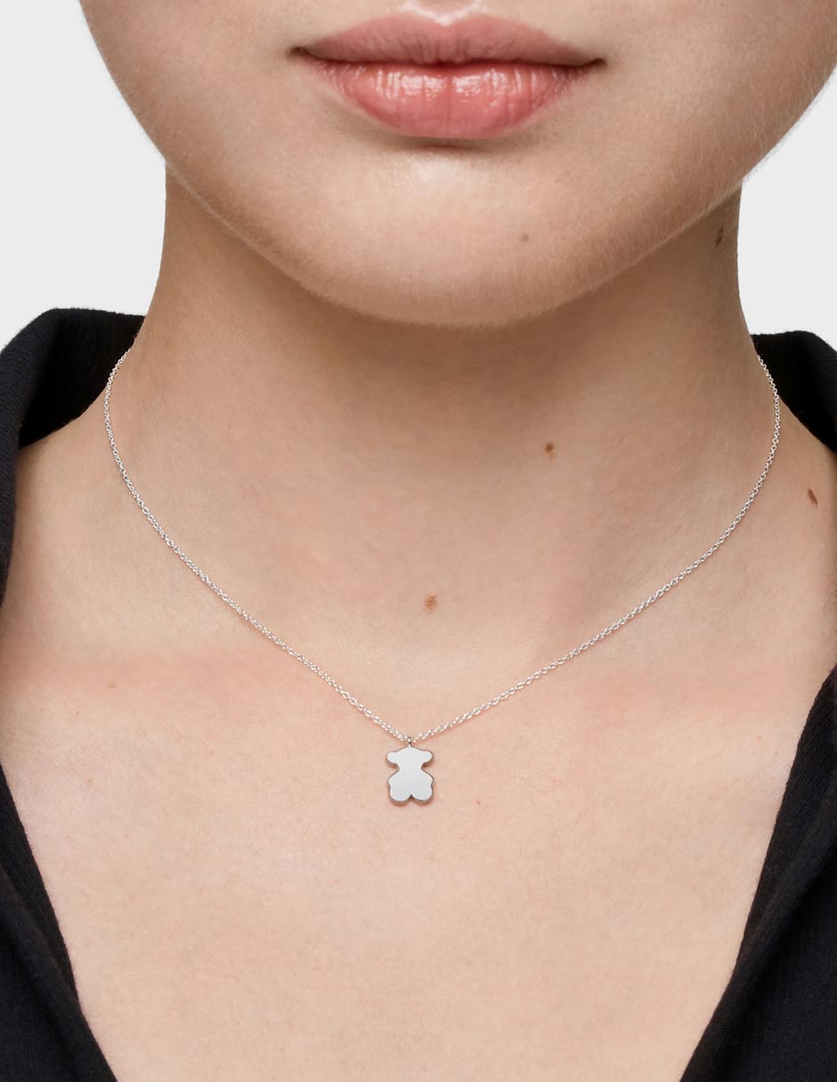 Collar de oso Tous de plata P 925