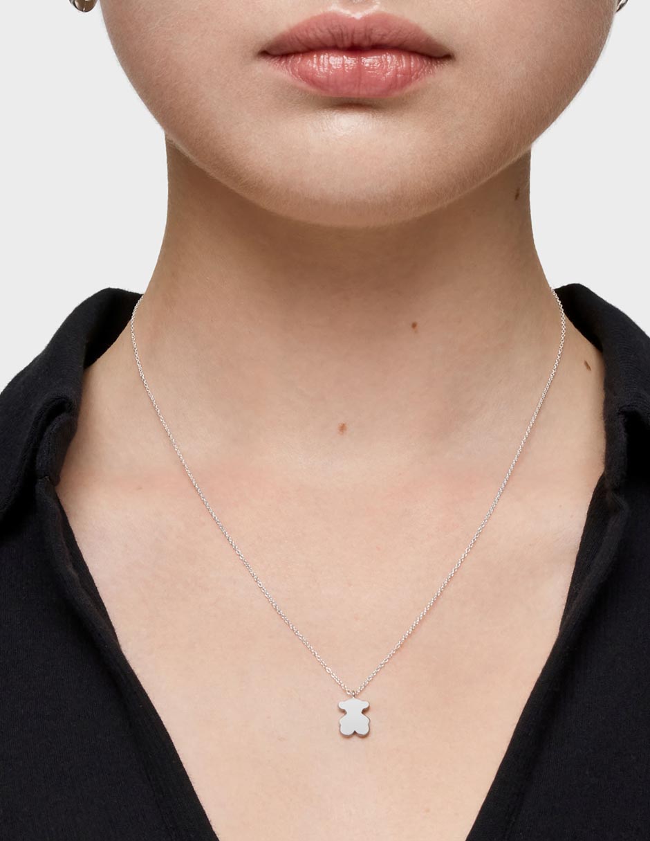 Collar de oso Tous de plata P 925