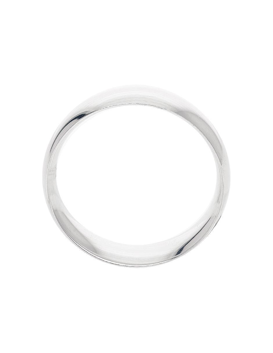 Argolla de oro blanco 14 k Alliance
