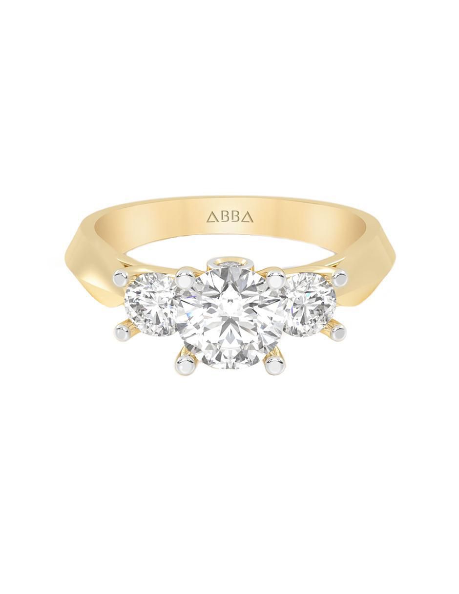 Anillo de compromiso 14 k Anillo de compromiso 14 k