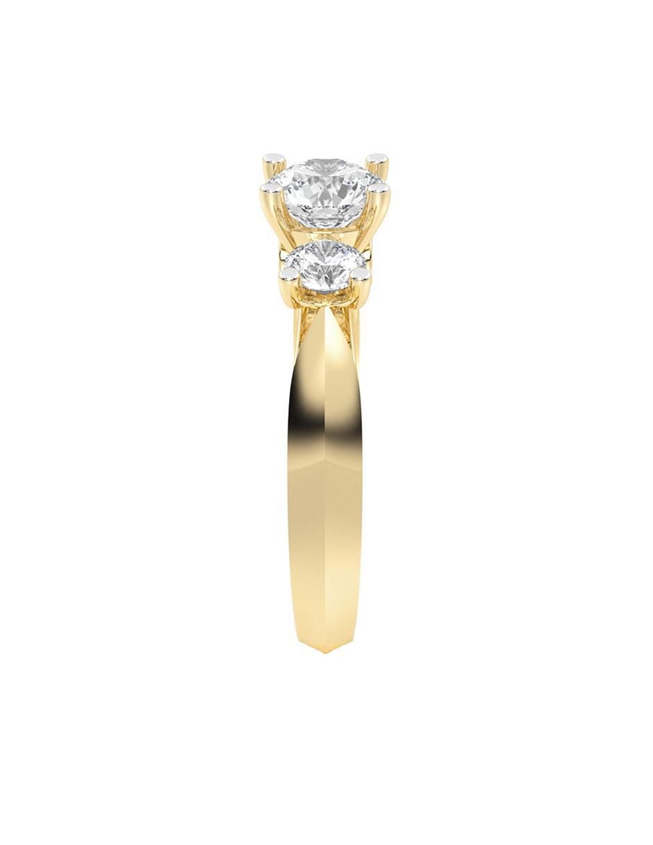 Anillo de compromiso 14 k 5