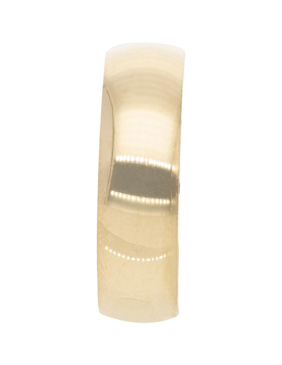 Argolla de oro amarillo 14 k Fonelli Alianza