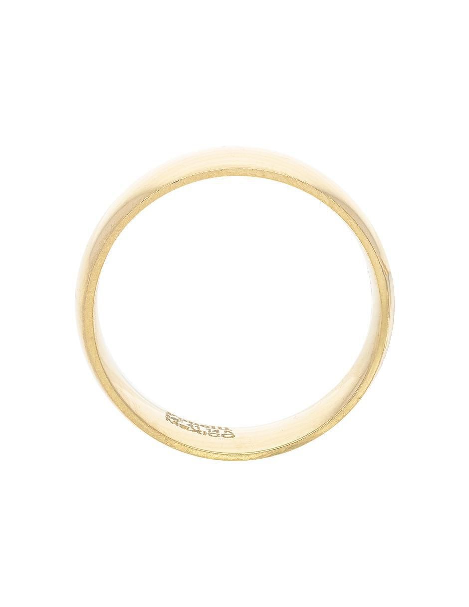 Argolla de oro amarillo 14 k Fonelli Alianza